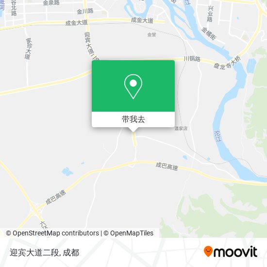 迎宾大道二段地图