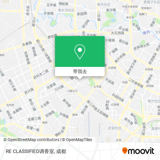 RE CLASSIFIED调香室地图