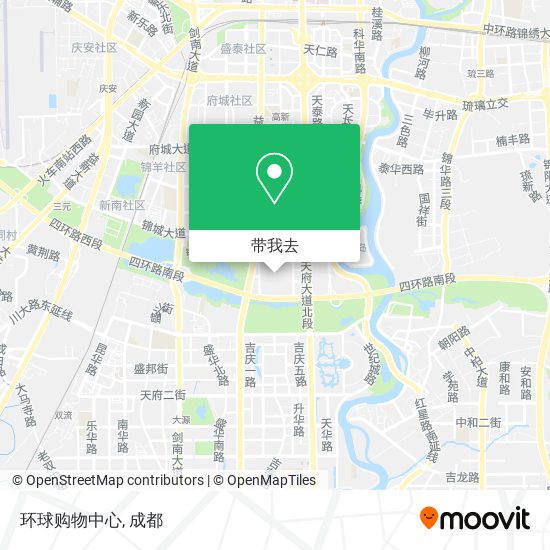 环球购物中心地图
