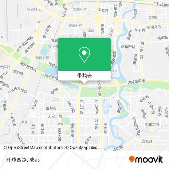 环球西路地图
