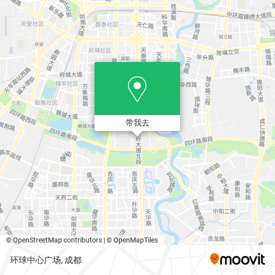 环球中心广场地图