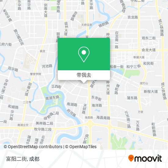 富阳二街地图