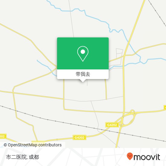 市二医院地图