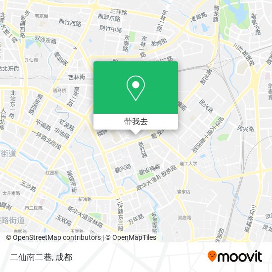 二仙南二巷地图