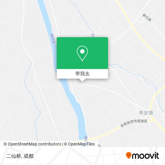 二仙桥地图
