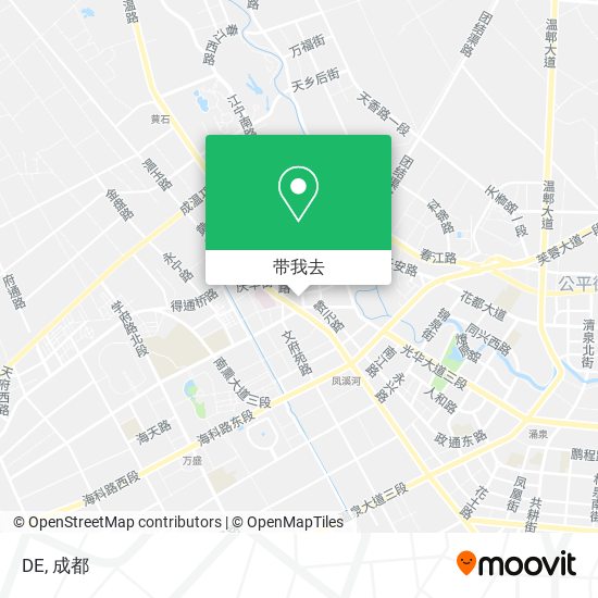 DE地图