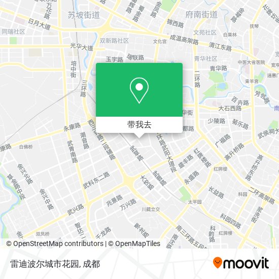 雷迪波尔城市花园地图
