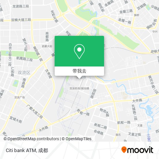 Citi bank ATM地图