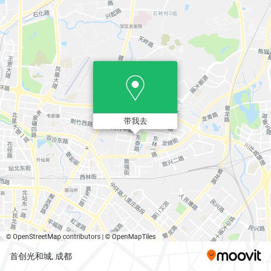 首创光和城地图