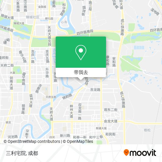 三利宅院地图