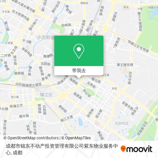 成都市锦东不动产投资管理有限公司紫东物业服务中心地图