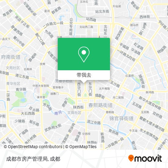 成都市房产管理局地图