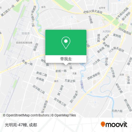光明苑-47幢地图