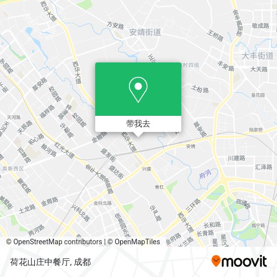 荷花山庄中餐厅地图