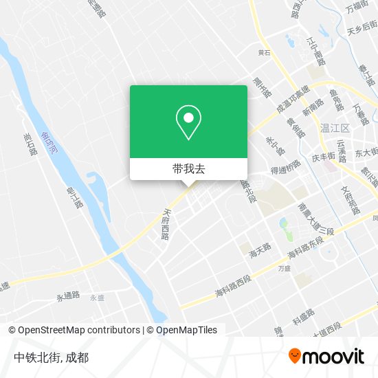 中铁北街地图