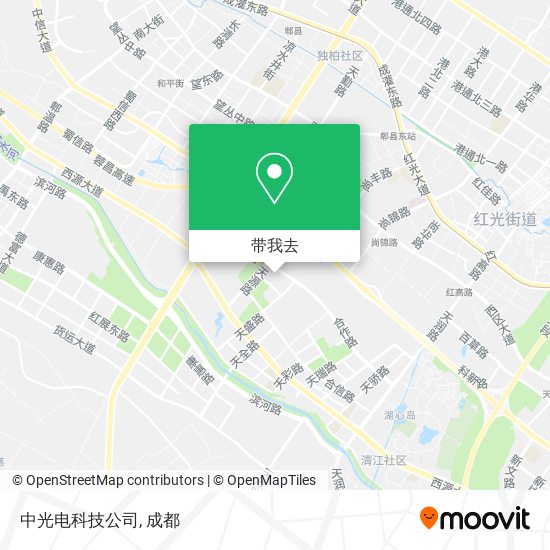 中光电科技公司地图