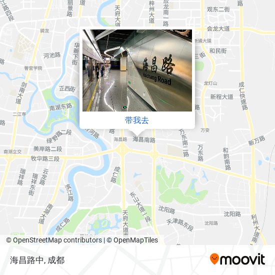 海昌路中地图