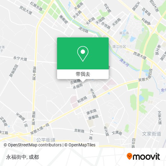 永福街中地图