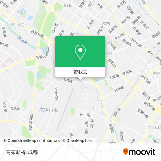 马家新桥地图