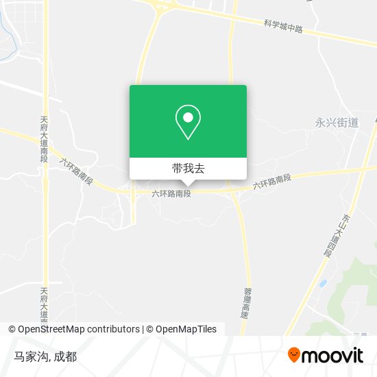 马家沟地图