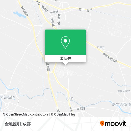 金地照明地图