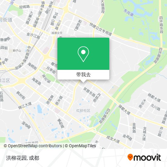 洪柳花园地图