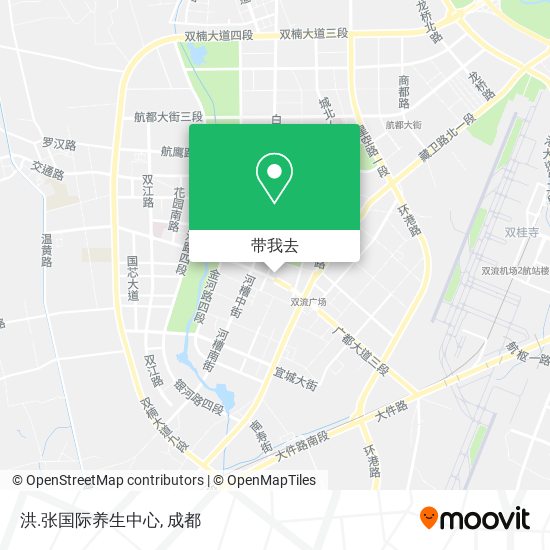 洪.张国际养生中心地图