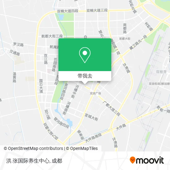 洪.张国际养生中心地图