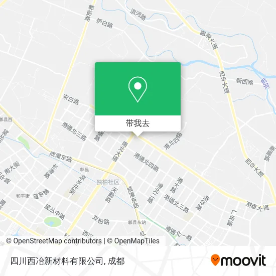 四川西冶新材料有限公司地图