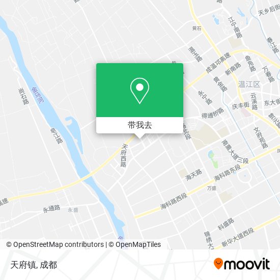 天府镇地图