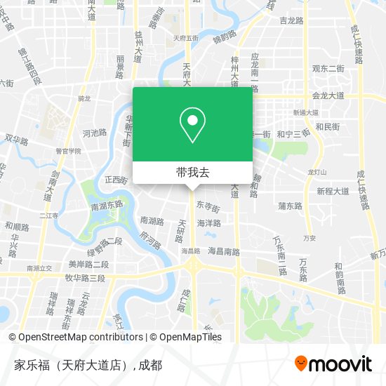 家乐福（天府大道店）地图