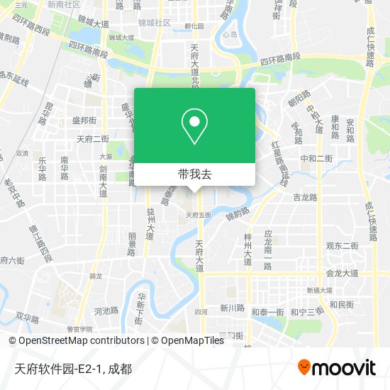 天府软件园-E2-1地图
