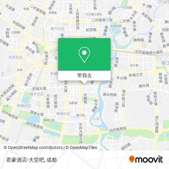 君豪酒店-大堂吧地图