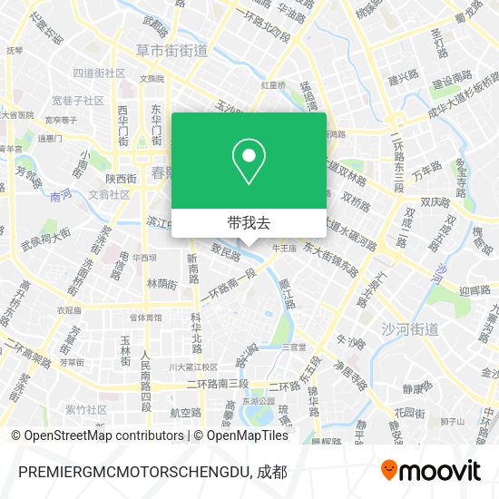 PREMIERGMCMOTORSCHENGDU地图