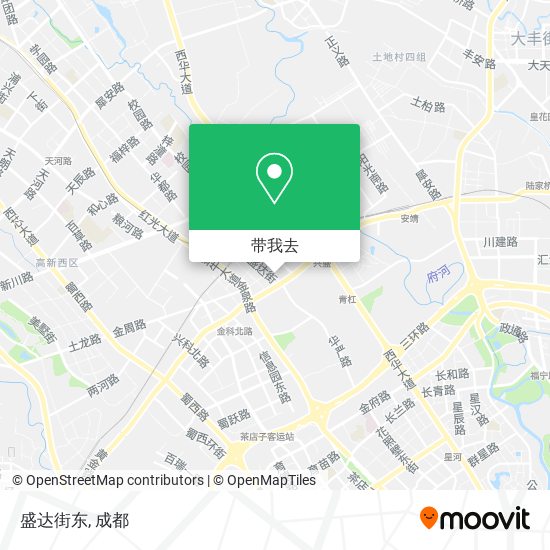 盛达街东地图