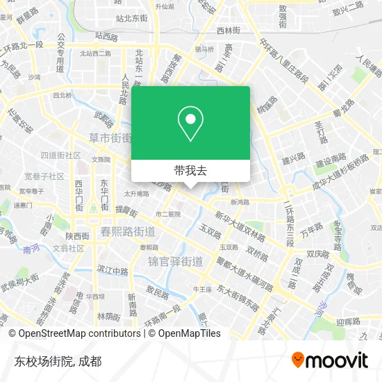 东校场街院地图