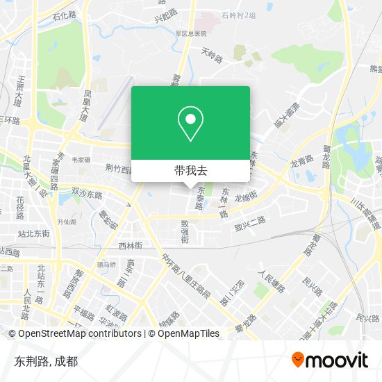 东荆路地图