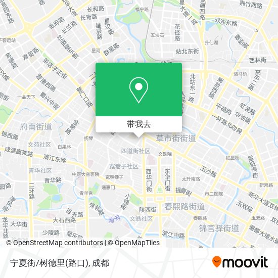 宁夏街/树德里(路口)地图