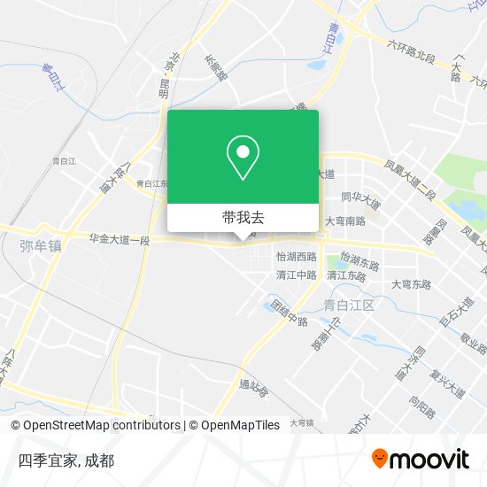 四季宜家地图