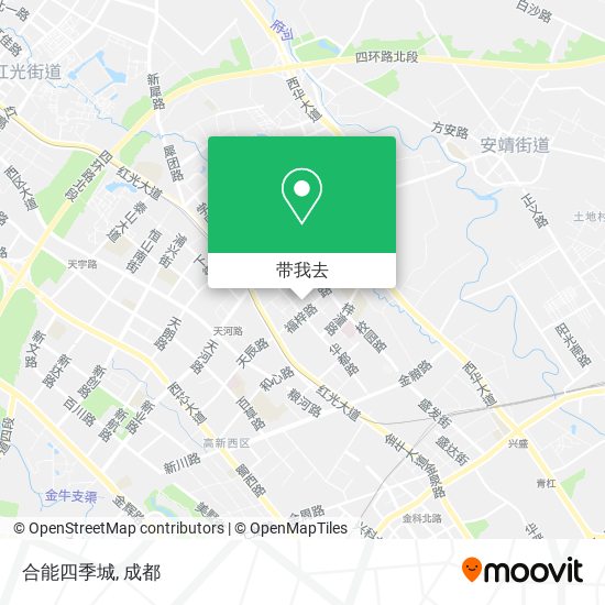 合能四季城地图