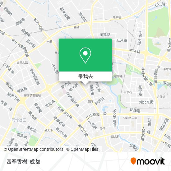 四季香榭地图