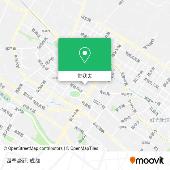 四季豪廷地图