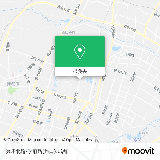 兴乐北路/学府路(路口)地图