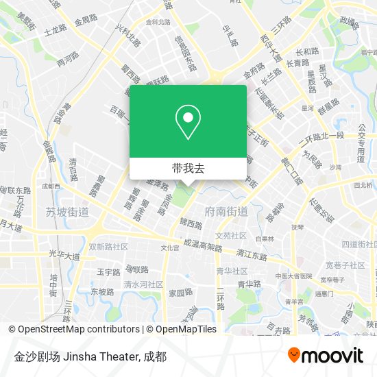 金沙剧场 Jinsha Theater地图