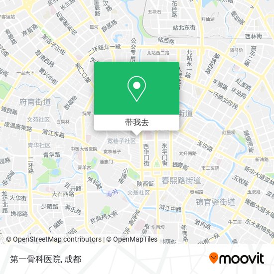 第一骨科医院地图