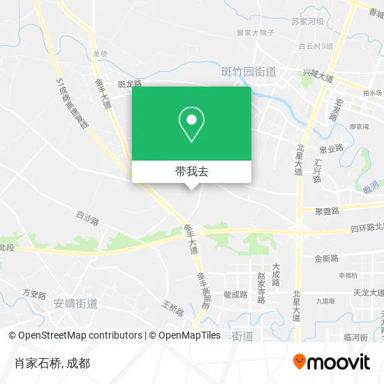 肖家石桥地图