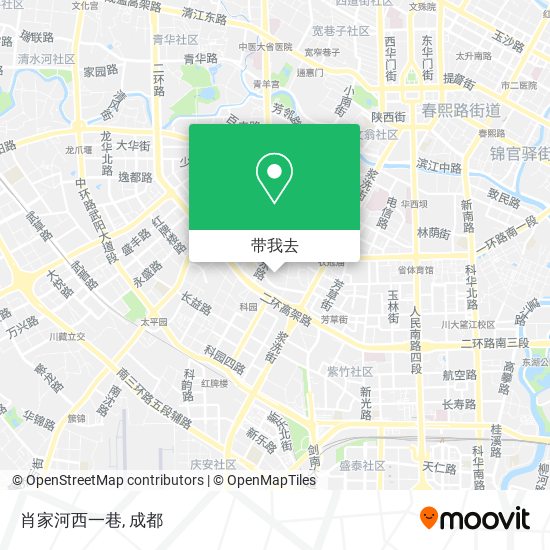肖家河西一巷地图