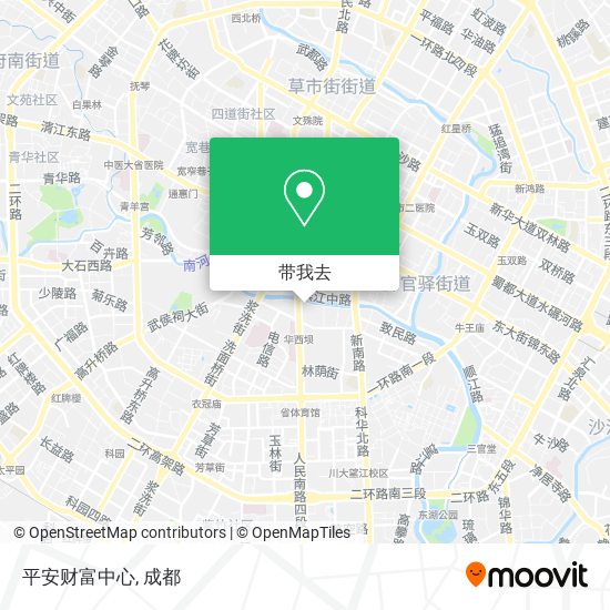 平安财富中心地图