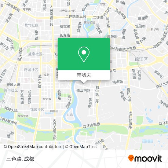 三色路地图