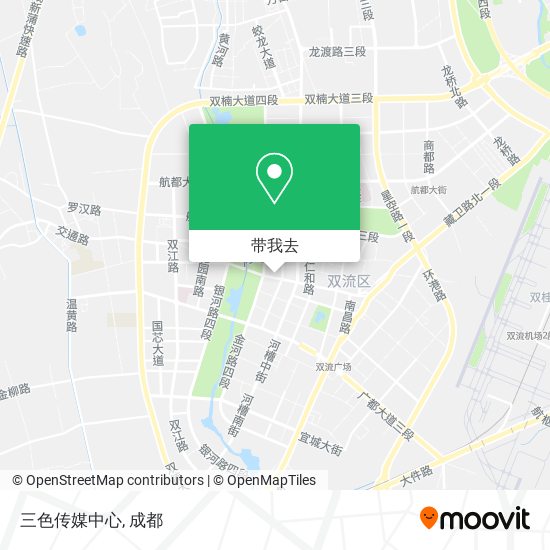 三色传媒中心地图